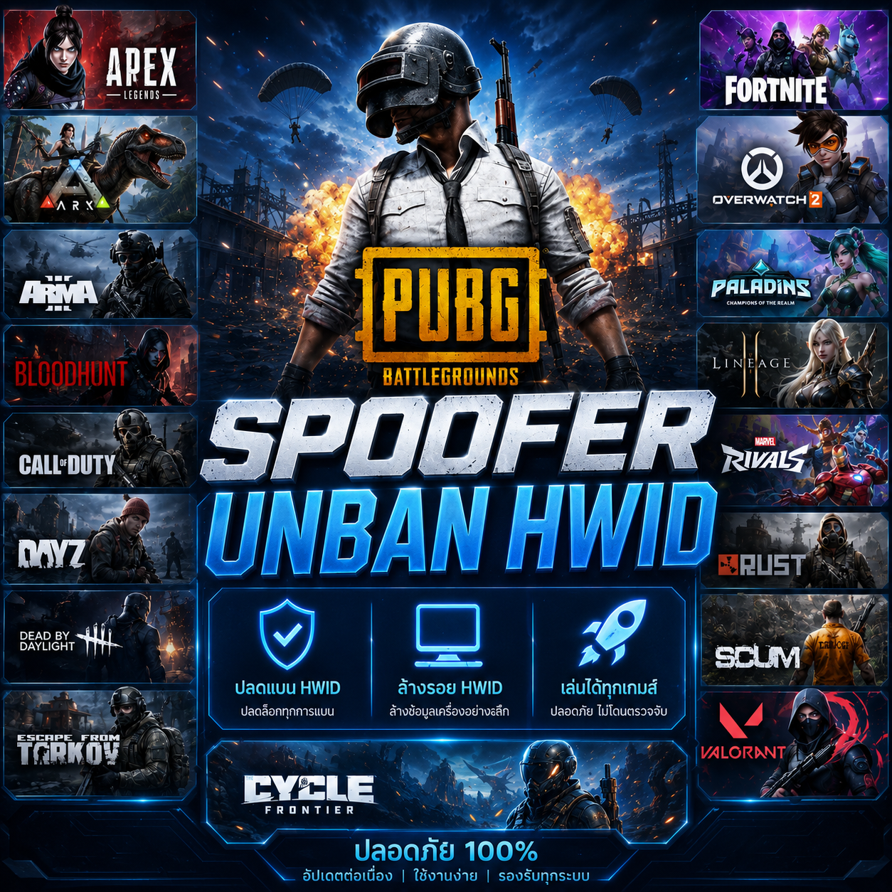 SPOOFER UNBAN HWID